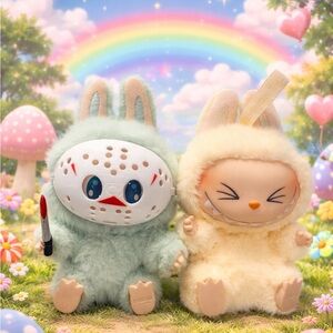 Authentic Labubu Have A Seat with Accessories, Jason Voorhees